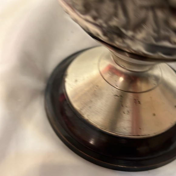 Reproduction/ Victorian retro Large Decorative chalice /fruit bowl - Picture 3 of 9